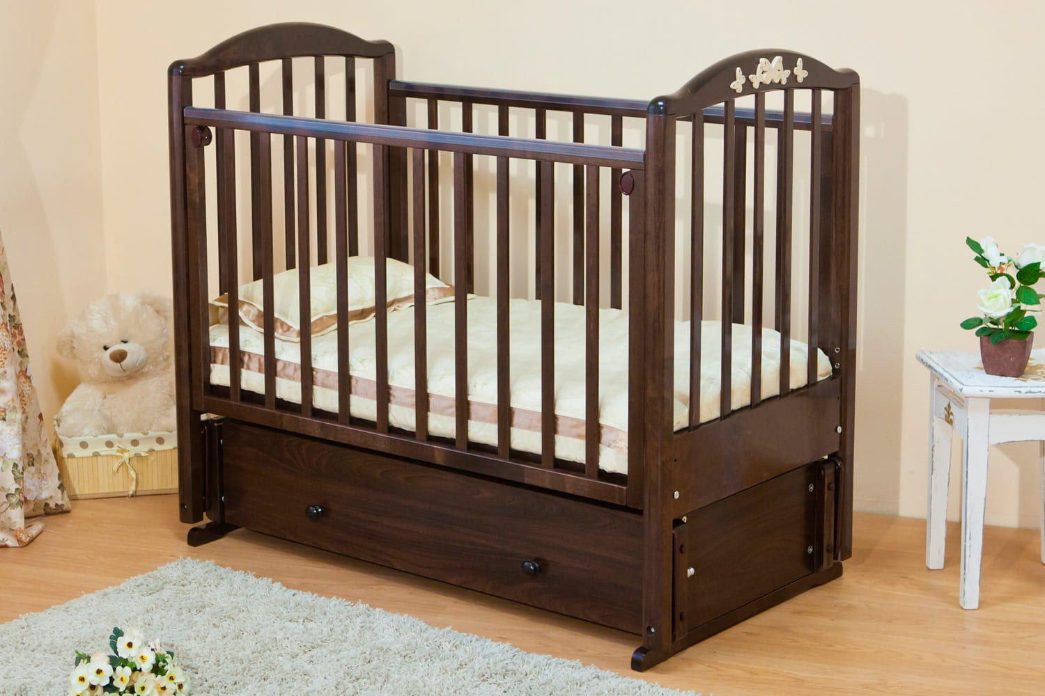 кроватки для новорожденных фото