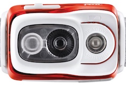 Front of the new 2020 Petzl Swift RL headlamp.