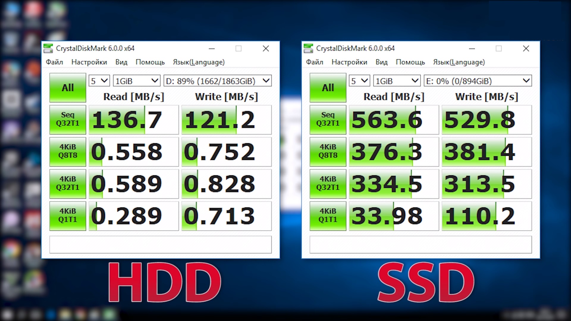 HDD vs SSD в играх: сравнение