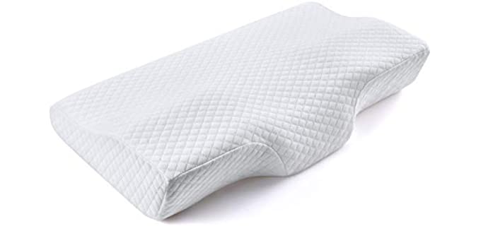 Polar Sleep Memory Foam - Pillow for Migraine Relief