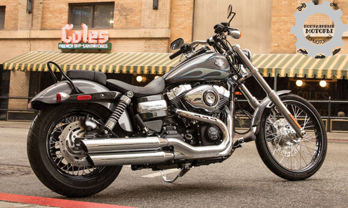 Фото мотоцикла Harley-Davidson Wide Glide - 10 лучших круизеров для высоких водителей