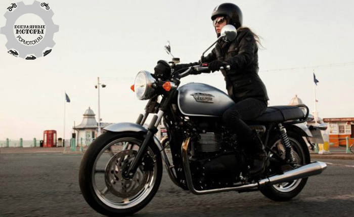 Фото мотоцикла Triumph Bonneville - 10 лучших круизеров для высоких водителей