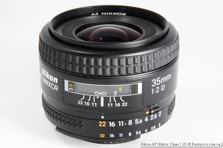 Nikon AF Nikkor 35mm 1:2D