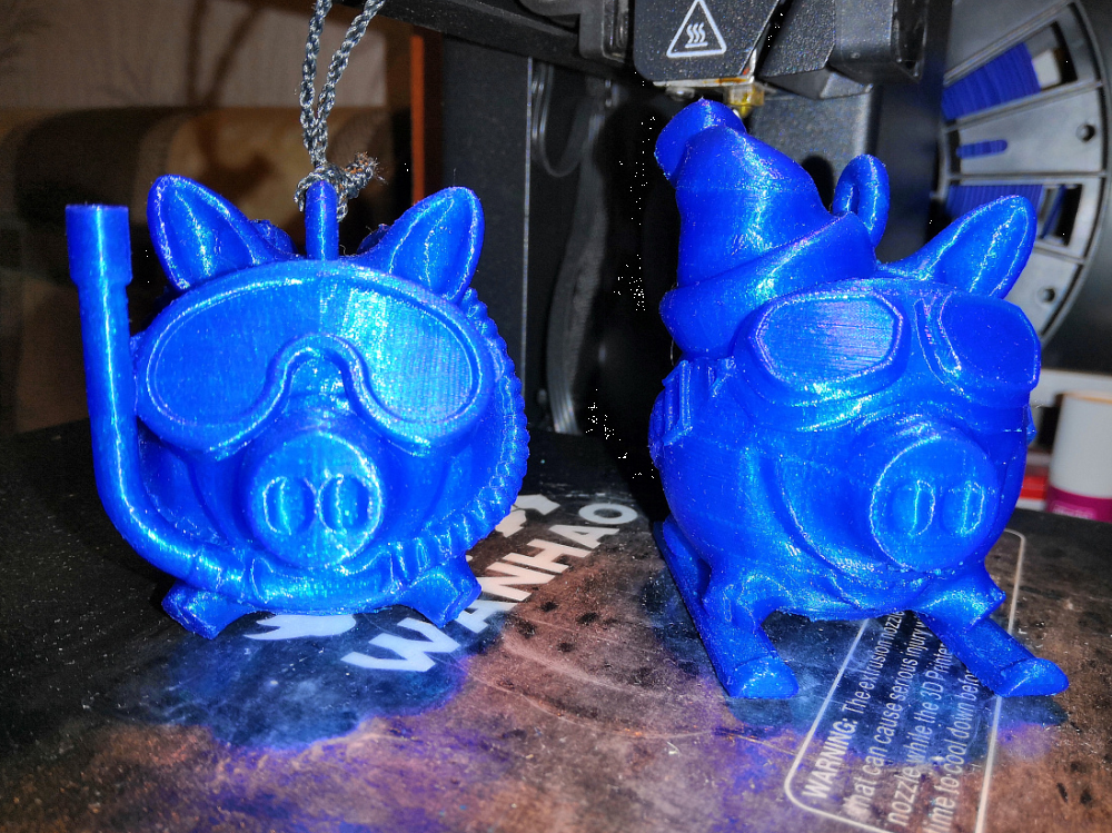 Пример печати 3D-принтер Wanhao Duplicator i3 Mini (D i3mini)