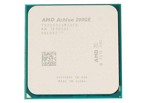 AMD Athlon 200GE Raven Ridge (AM4, L3 4096Kb)