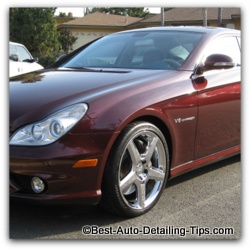 burgundy car paint color