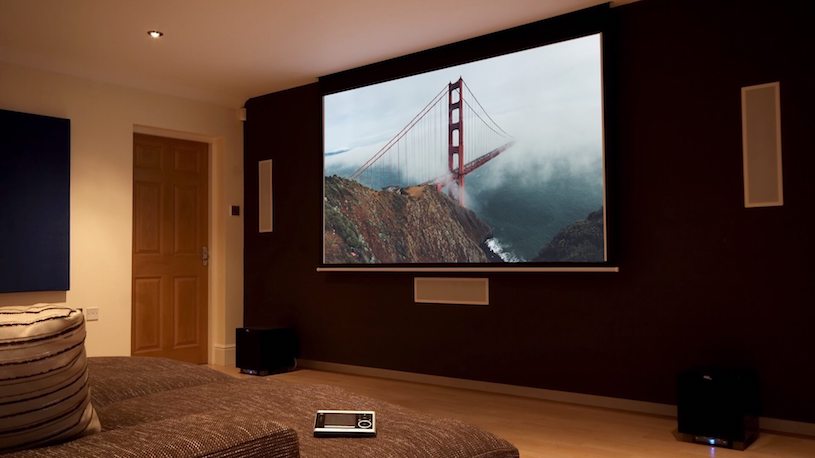 Projector Screen for Home Theater
