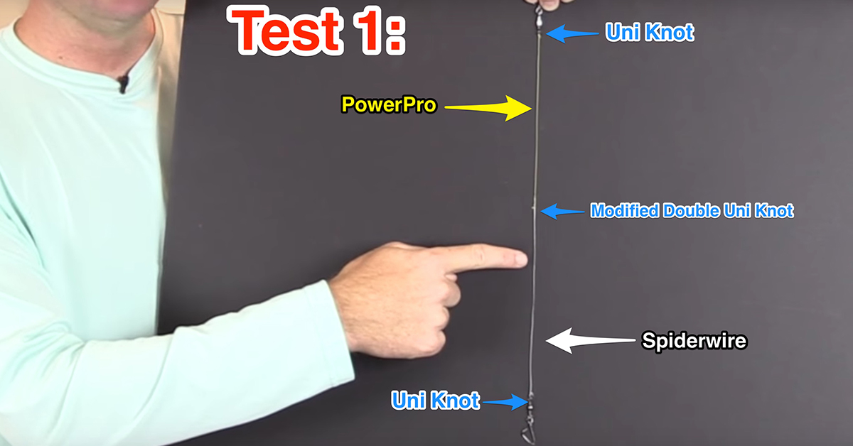 Spiderwire Ultracast Invis-Braid vs. PowerPro Knot Strength 