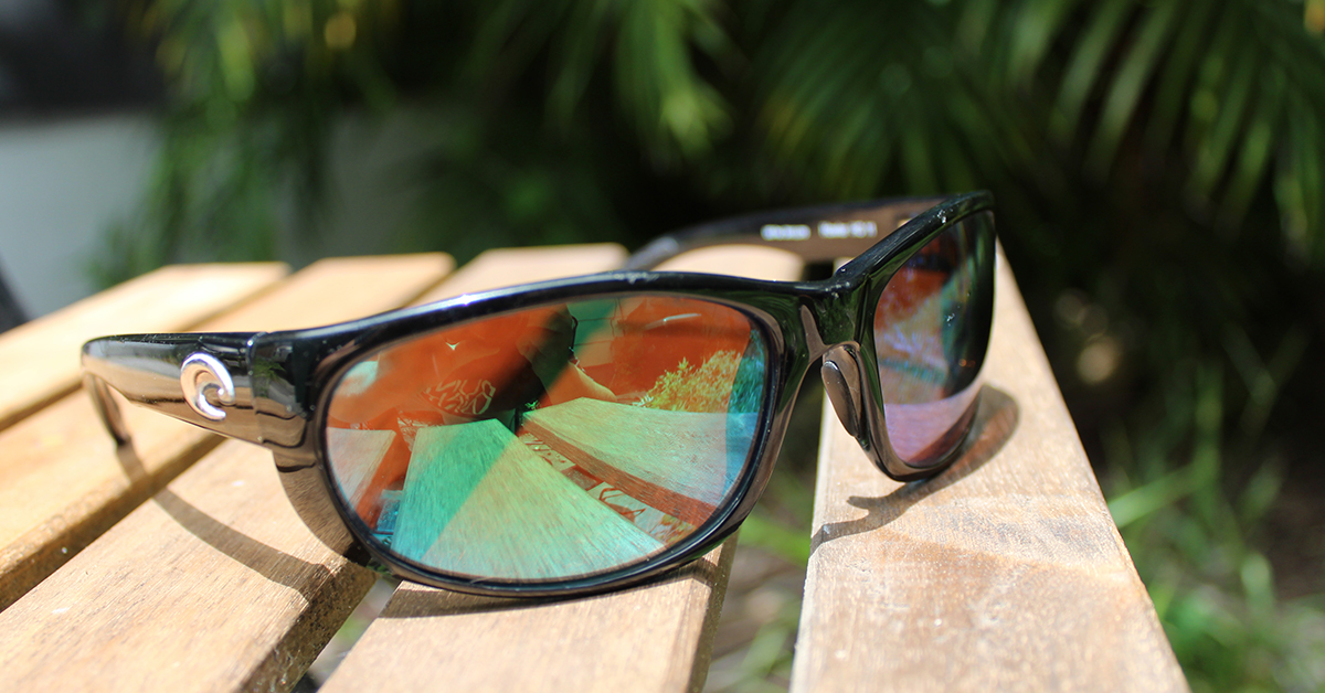 polarized sunglasses with glass lenses