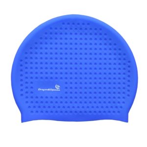 adult waterproof swim cap with silicone